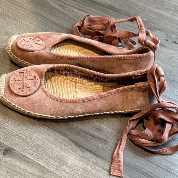 Tory Burch Blush Minni Ballet Espadrille Flats - Picture 5 of 11